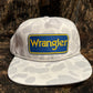 Wrangler white camo SnapBack hat