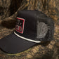 Coors Light Silver Bullet retro black SnapBack hat