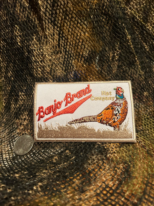 Banjo brand Pheasant patch