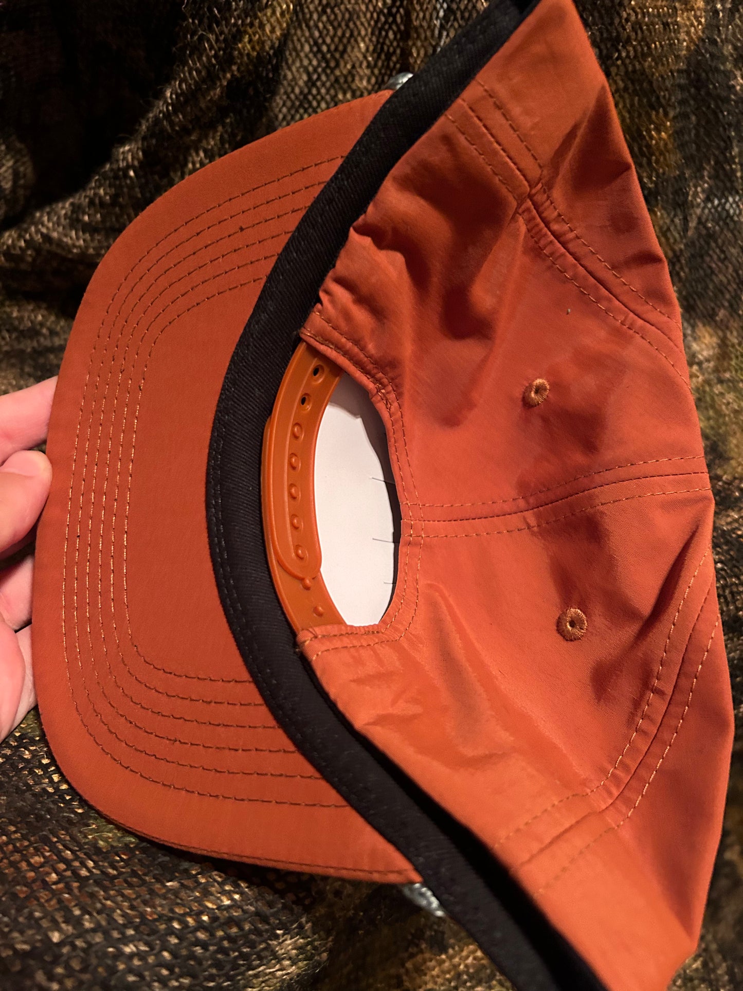 Banjo Brand Pheasant rust orange SnapBack hat