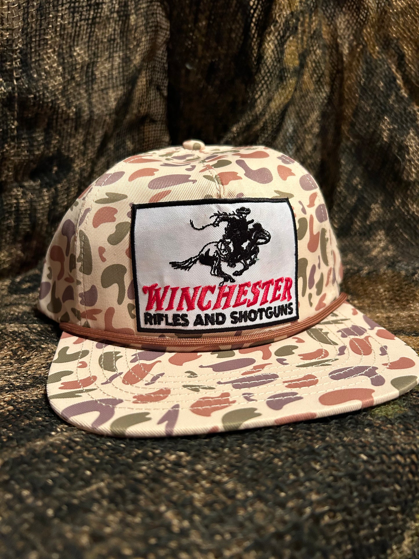 Winchester wheat Camo SnapBack hat