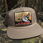 Winchester Mallard duck painted bill Rope brim SnapBack Hat