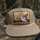 Winchester Mallard duck painted bill Rope brim SnapBack Hat