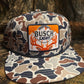 Busch Light retro hunting blue camo SnapBack hat