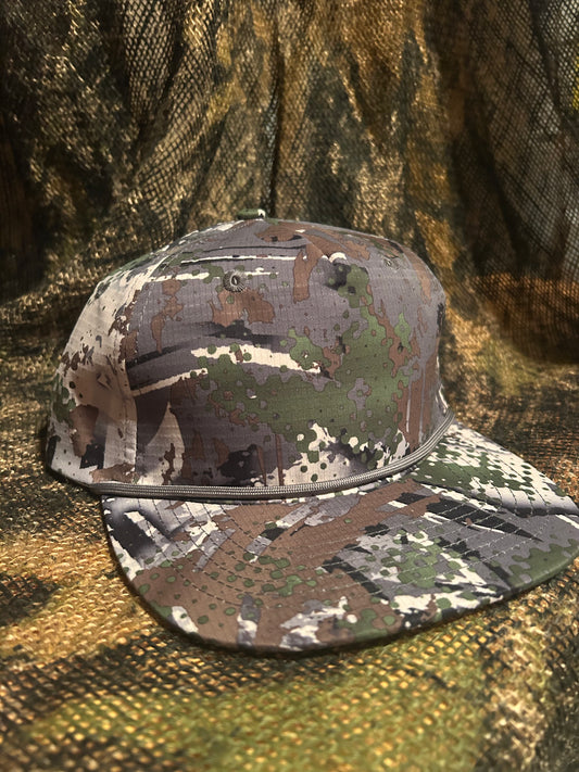 Digital green camo SnapBack hat