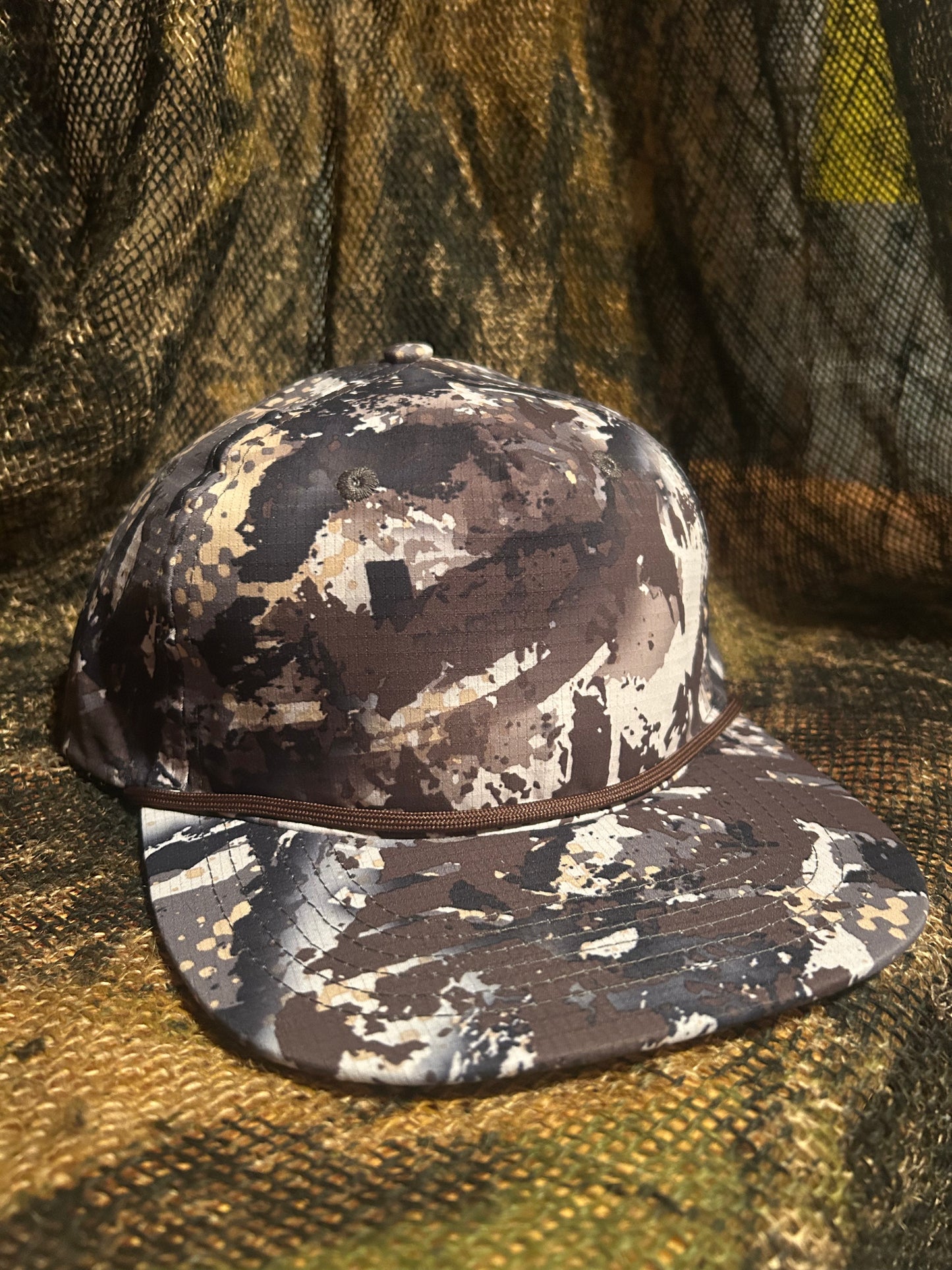 Digital blue camo SnapBack hat