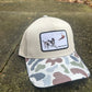 Banjo brand Springer Camo/Tan SnapBack hat