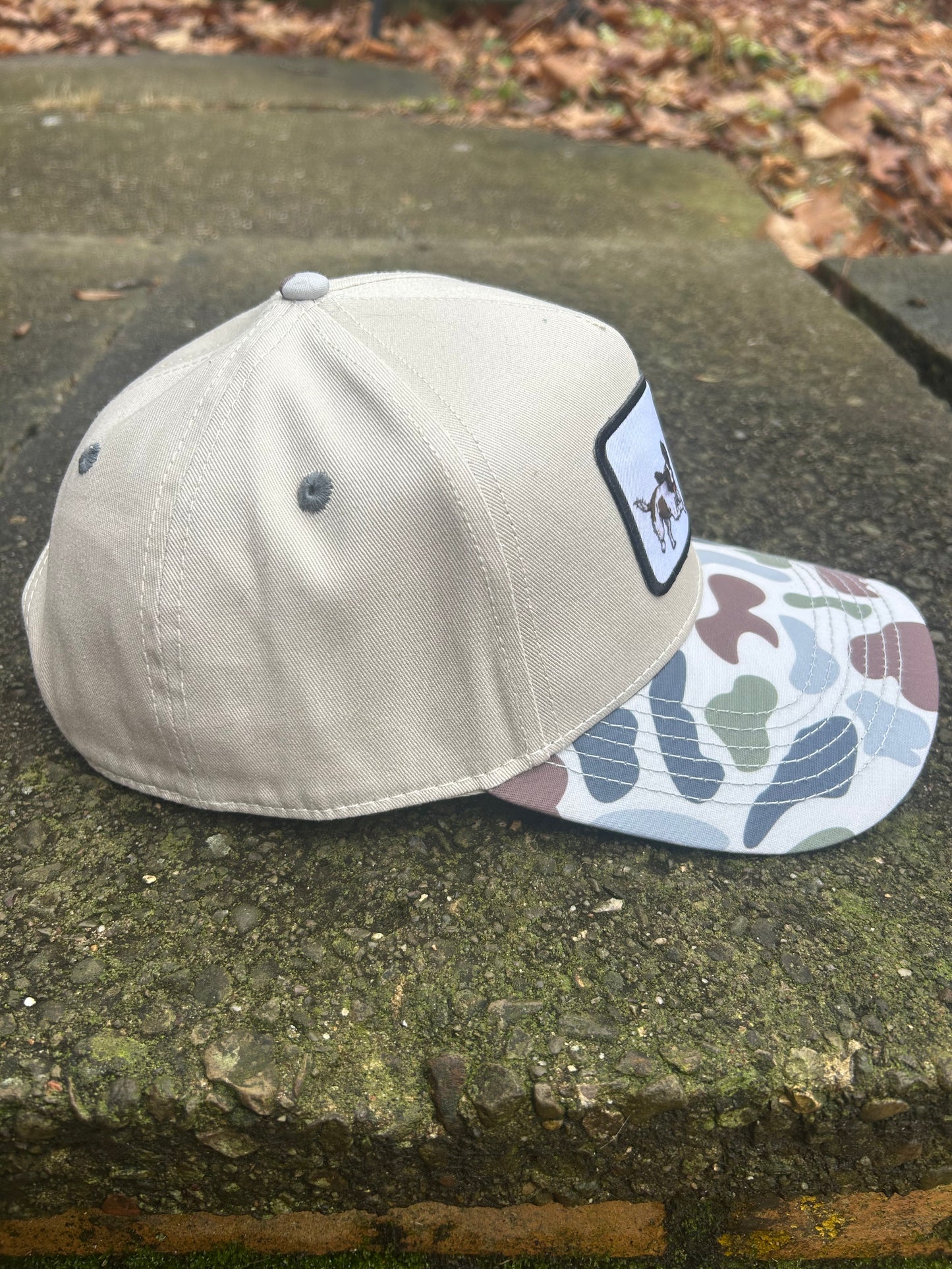 Banjo brand Springer Camo/Tan SnapBack hat