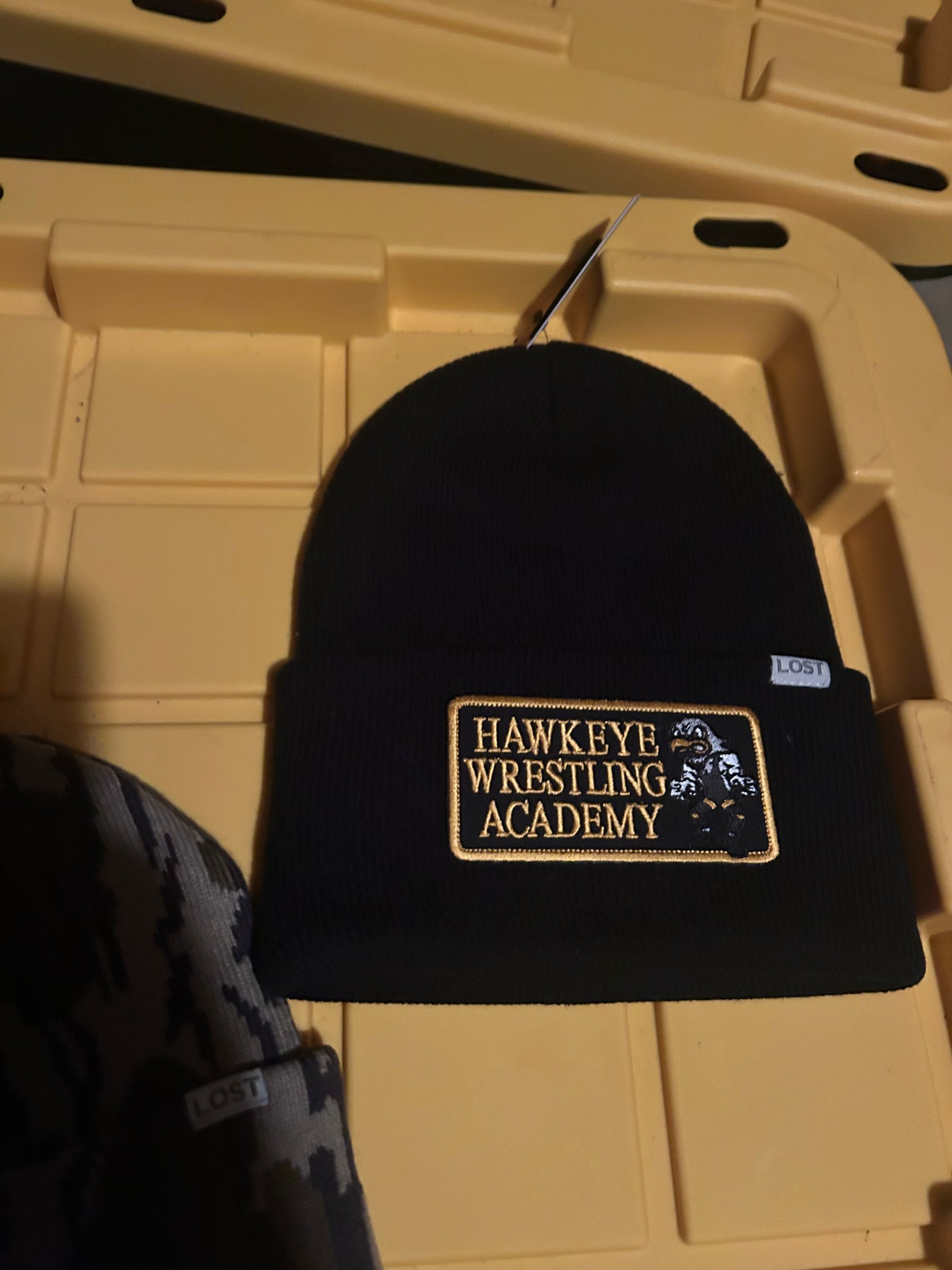 20 beanies and 3 random hats for Alex