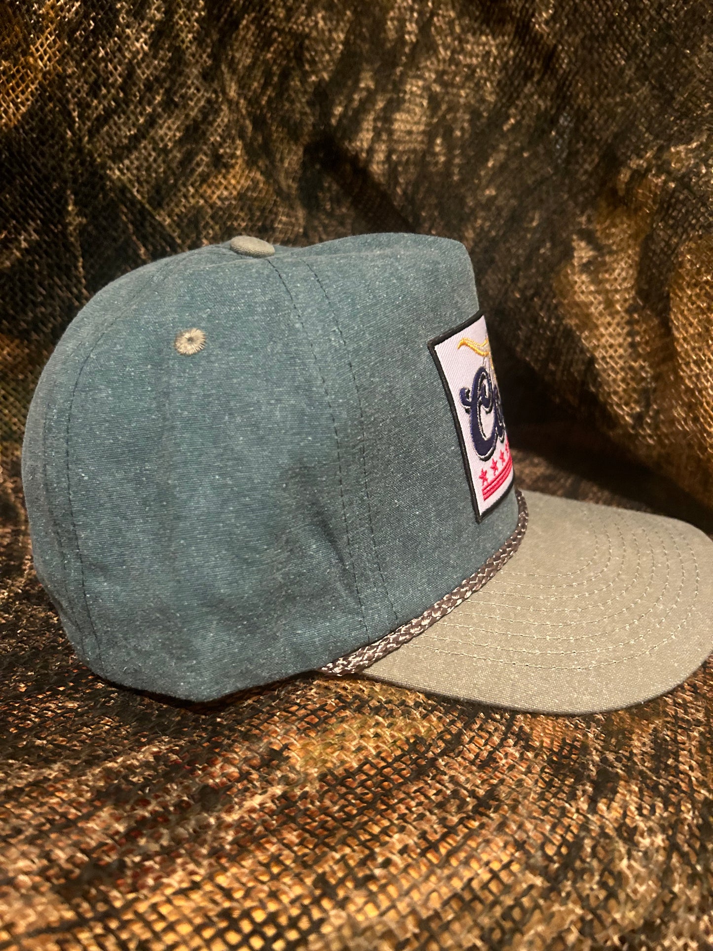 Coors & Cattle Moss green SnapBack hat