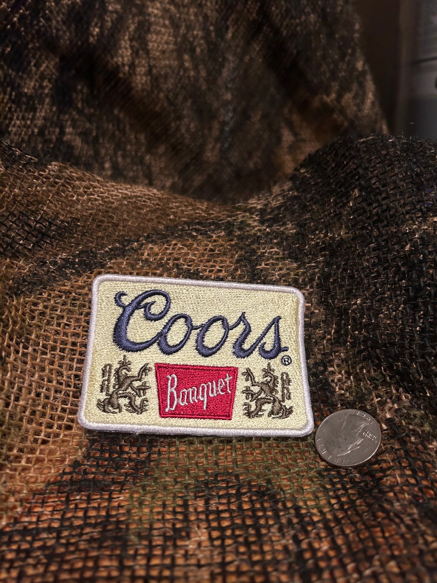 Coors Banquet patch