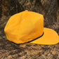 Mustard Yellow retro ropebrim SnapBack hat