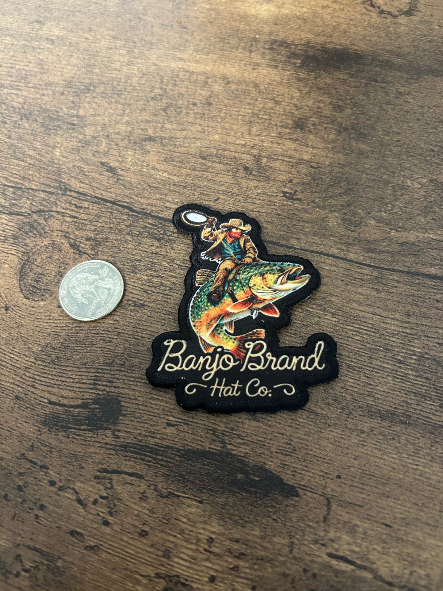 Trout Cowboy patch
