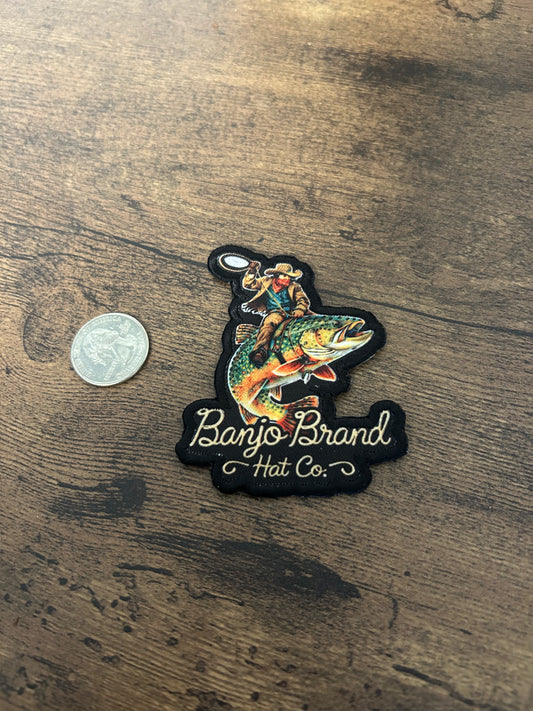 Trout Cowboy patch