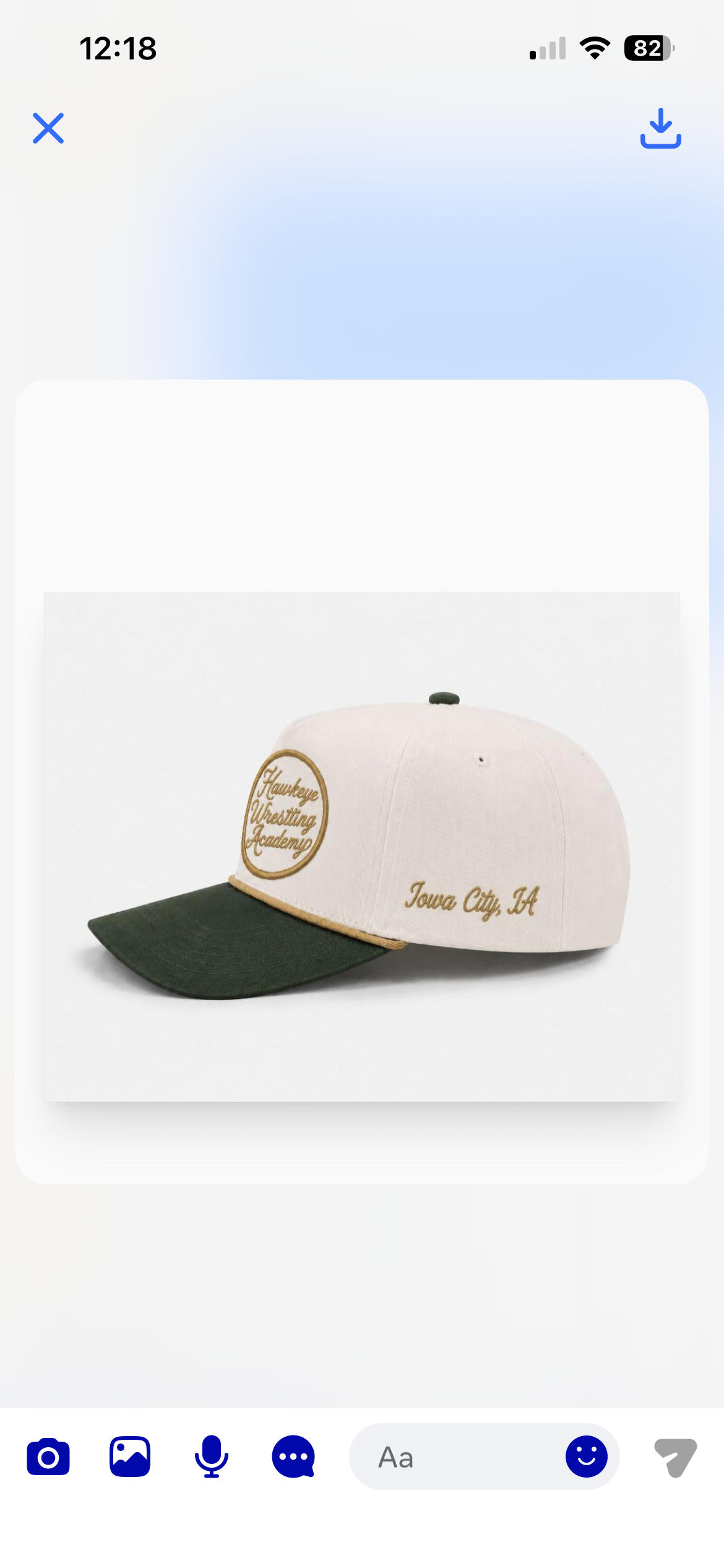 50 HWA hats custom made