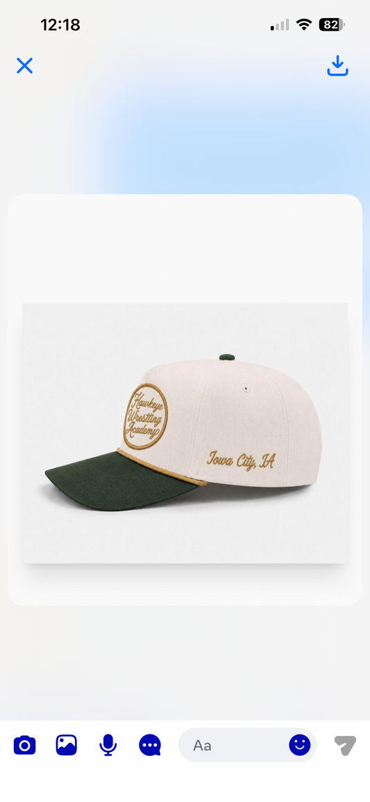 50 HWA hats custom made