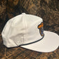 Waylon Jennings white SnapBack hat