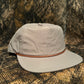 Smoke Green / Copper rope brim SnapBack hat