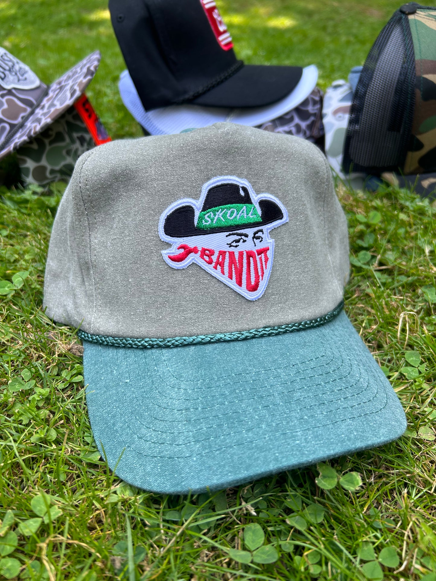Skoal bandit ropebrim SnapBack hat