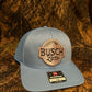 Busch Latte baby blue Richardson 112 trucker hat