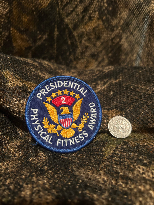 Presidential physical fitness award patch