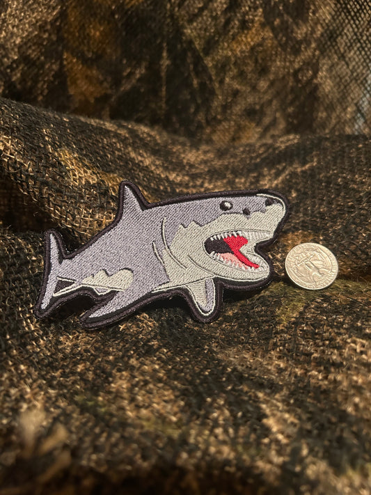 Great white shark patch