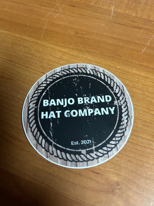 Banjo Brand OG logo sticker