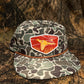 Pheasant Hunter jungle Camo ropebrim SnapBack hat