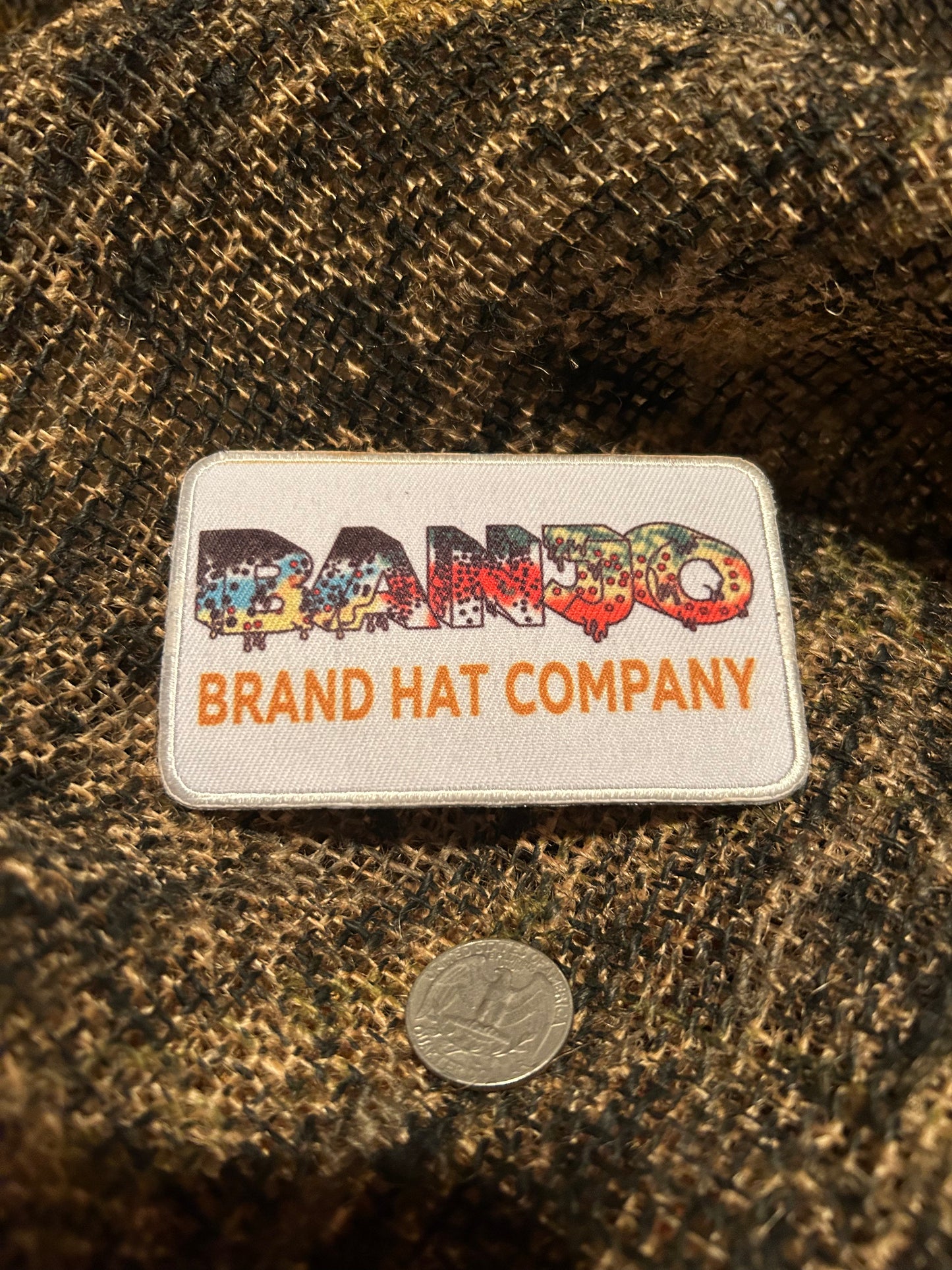 Banjo Brand Hat Co Trout patch