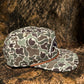 Mallard duck patch on a Jungle Camo Rope brim SnapBack Hat