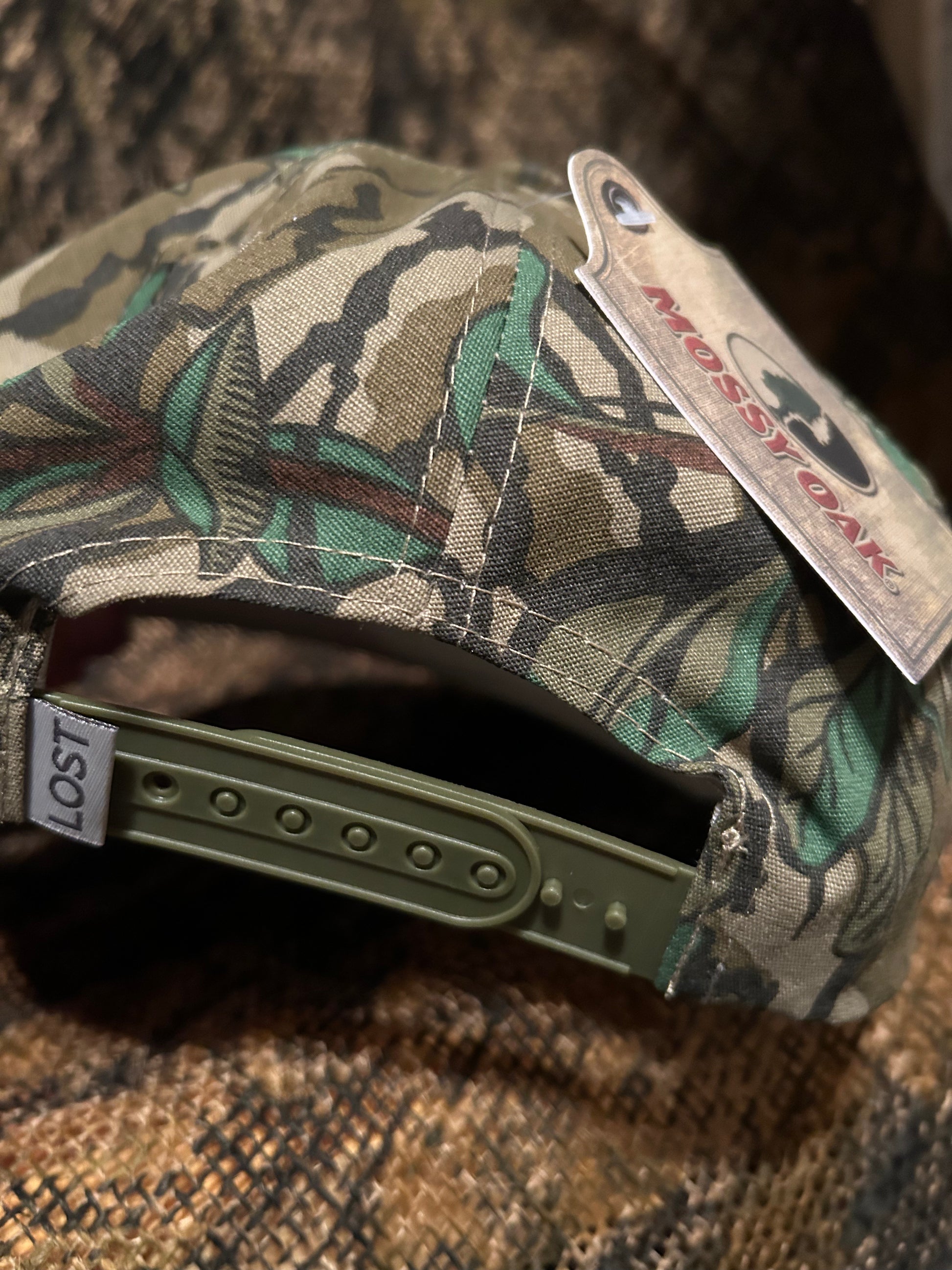 Mossy Oak green leaf Camo rope brim SnapBack hat – BANJO BRAND HAT CO.