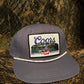 Coors Banquet Landscape patch on Navy rope brim snapback